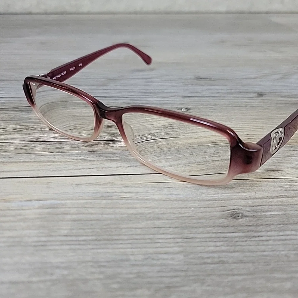 Michael Kors MK231 658 Eyeglasses‎ Frame Women Red Rectangular Plastic 52-16-135